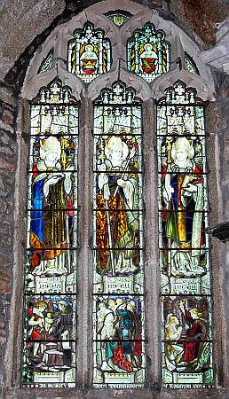 St Blazey - Detail of Stained Glass